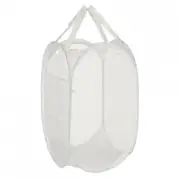 POP UP MESH LAUNDRY HAMPER 32x31x58.5cm Large External Pocket