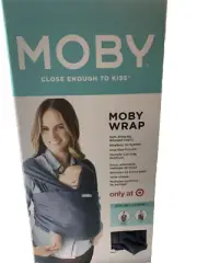 Moby Evolution Wrap For Babies To Toddlers 8-33 lbs mist New