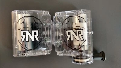 RIP N ROLL replacement WVS 48 mm roll off canister set Clear motocross goggles