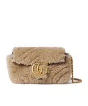 mini GG Marmont bag One size light brown