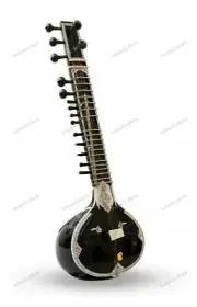 New 7 Main Strings and 11 or 9 Sympathetic Hand Made Sitar Best Design Bag Strin
