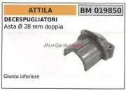 Coupling Lower Stand Ø 28mm Double Attila Trimmer 019850