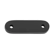 1854 Casement Fastener Spacer Teardrop Matte Black Thickness 6mm