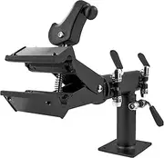 Venzo Bike Repair Stand - Wall Mount or Bench Mount Clamp Bicycle Mechanics Home Workstand Repair Rack Stand - for MTB Mountain & Road Bikes Maintenance