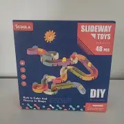 Slide Water Ball Track Bath Toy DIY Shower Track Water Toys