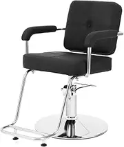 Artist hand Stylist Chairs for Salon, Hydraulic Barber Chair 360 Degree Swivel with Footrest, Beauty Salon Equipment for Hair Stylist for Cosmetologist Barbershop Home Max Load 330 LBS