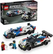 LEGO Speed Champions BMW M4 GT3 & BMW M Hybrid V8 Race Car Kids Toys, Model Vehicles Building Kit with 2 Driver Minifigures, Toy Car for 9 Plus Year Old Boys, Girls and Motorsport Racing Fans 76922