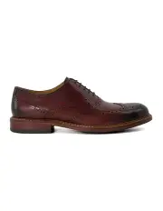 [Dune London] Solihull Brogue Shoes in Burgundy