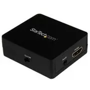 StarTech HDMI Audio Extractor, HDMI to 3.5mm Audio Converter, 1080p - HD2A