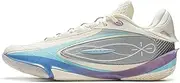 [LI-NING] Wade 808 Series Men Basketball Shoes Lining Anti-Slip Professional Shock Absorption Sneakers Sports Shoes ABAU013 ABAU047 ABAU065 ABAV015, Egg Shell, 9