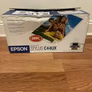 Vintage EPSON Stylus C44UX Ink Jet Printer - NOS Opened Box (Discontinued)