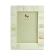 Tizo Bone Look Block Frame Natural White, 5 x 7