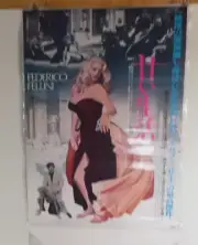 Mint ! LA DOLCE VITA LA DOUCEUR DO VIVRE Anita Ekberg JAPAN original B2 poster