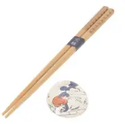 Mickey Mouse Chopstick Rest Chopstick Set MODERN JAPAN DESIGN by LOFT Disney F/S