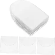 DOITOOL 50pcs Transparent Coin Sleeves Coin Display Holder for Collectors Badges Jewelry Small Collectibles Easy Access Single Pocket Design