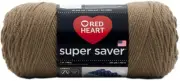 Red Heart Super Saver Yarn-Cafe Latte E300B-360