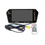 7"Rear View Mirror Monitor Bluetooth MP5 Car Parking Reverse Rearview Camera 1PC