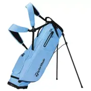 BRAND NEW IN BOX 2025 TAYLORMADE FlexTech Super Lite Stand Bag LITE BLUE NC SHIP