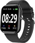 Smart Watch for Men Women SmartWatch 1.83" iPhone Samsung Android Black