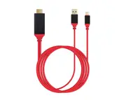 Type-C to HDTV Cable 2m 4K USB Phone to Monitor HDMI-C