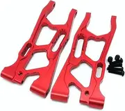 Aluminum Rear Lower Arms Red for Team Losi 1/10 Lasernut U4 Tenacity All LOS234017