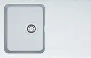 [FRANKE] Kitchen Sink Made of Granite (Tectonite) with a Single Bowl Orion OID 611-78-white 114.0286.449, White Polar