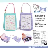 在飛比找樂天市場購物網優惠-日本直送 三麗鷗新品 庫洛米 凱蒂貓 多功能收納小袋 手提袋