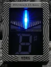 Korg Pitchblack Xs Bass Chromatic Pedal Tuner