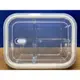 現貨 長方 玻璃保鮮盒 1000ml 三格 單格 透氣孔 保鮮盒 野餐盒 玻璃盒 便當盒