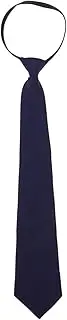 [MOBUTOFU] Men's Zipper Tie Boys Tie Pre-tied Easy to Wear for Business and School
