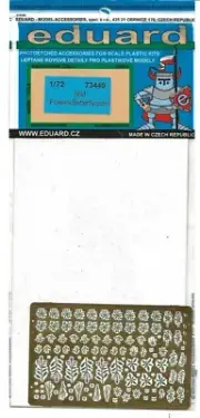 Eduard Painted Etch, Wild Butterfly Flowers in 1/72 73440 ST