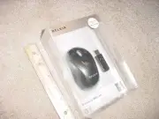 Belkin Wireless Notebook Laptop Comfort Optical Mouse Black