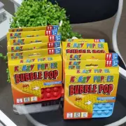 NEW Krazy Popper Pop It Bubble Pop Fidget Toy Push Bubble Stress Relief Red Blue