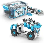 [Engino] Toys Creative Engineering STEM Maker Master 20-Model Set, Think and Build in 3D Space, Activities and Experiments, African Safari, Jupiter, Saturn, Home Learning, for Ages 7+