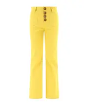 Belt loop belt casual pants 36,38,40 Yellow