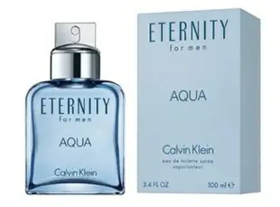 Calvin Klein ck Eternity AQUA 永恆之水男性淡香水 100ML 另有200ML｜期間限定◆秋冬迷人香氛