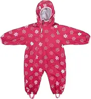 LittleLife Children's Waterproof Fleece-Lined All-In-One Outdoor Puddle Rain Suit For Walking And Use in Baby Child Carrier