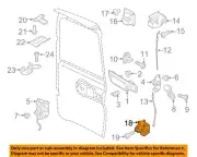 CHRYSLER OEM 15-22 ProMaster City Back Door Lock Hardware-Lower Latch 68322625AA