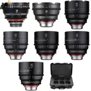 Samyang Xeen 14, 16, 24, 35, 50, 85, 135mm Cine 7 Lens Bundle