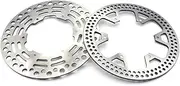 Motorcycle 250mm Front and 240mm Rear Brake Disc Rotor Fit For RM 125 250 RM125 RM250 1999 2000 2001 2002 2003 2004 2005(Rear)