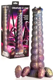 Creature Cocks Deep Invader 9" Silicone Tentacle Ovipositor Dildo with Eggs