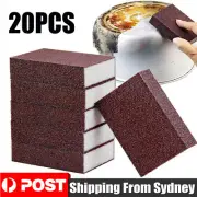 20X Pot Sponge Pan Magic Sponge Eraser Cleaner Kitchen Rust Descaling Pan Sponge