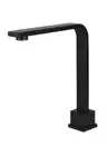Meir Matte Black Square High-Rise Swivel Hob Spout