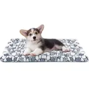 Dog Crate Pad Bed Mat Reversible (Cool & Warm), Sleeping Mat Dog Bed for Crat...