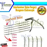 Spine Surgery Rongeur Interlaminar Spine Endoscopic Bite Size 1 to 5mm Set