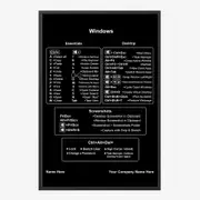 [Namly Design] Personalised Poster - Windows Keyboard Shortcuts