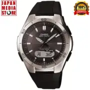 CASIO WAVE CEPTOR WVA-M640-1AJF Solar Atomic Radio Analog Digital Men Watch NEW