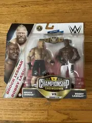 WWE Championship Showdown S16 Brock Lesnar & Bobby Lashley 2 Pack Action Figure