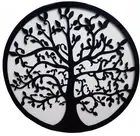 Tree of Life plaque Black Metal Wall Art Home garden home decor 90cm