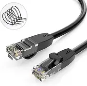 Long Cat6a Ethernet Cable 20ft,CableCreation 10Gbps RJ45 LAN Network Cable, Gigabit High Speed Gaming UTP Patch 26AWG Wire for Computer,PS5/PS4, Xbox, Smart TV, Switch, Hub,Router,Patch Panel